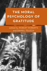 The Moral Psychology of Gratitude_cover