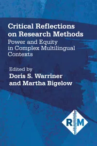 Critical Reflections on Research Methods_cover