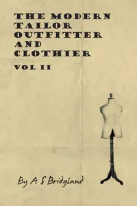 The Modern Tailor Outfitter and Clothier - Vol II_cover