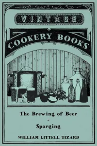 The Brewing of Beer: Sparging_cover