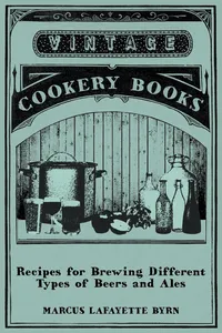 Recipes for Brewing Different Types of Beers and Ales_cover