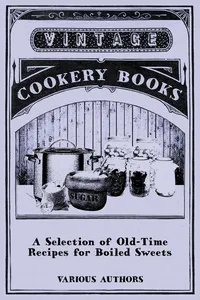 A Selection of Old-Time Recipes for Boiled Sweets_cover