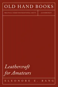 Leathercraft for Amateurs_cover