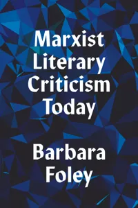 Marxist Literary Criticism Today_cover