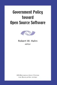 Government Policy toward Open Source Software_cover