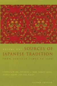 Sources of Japanese Tradition_cover