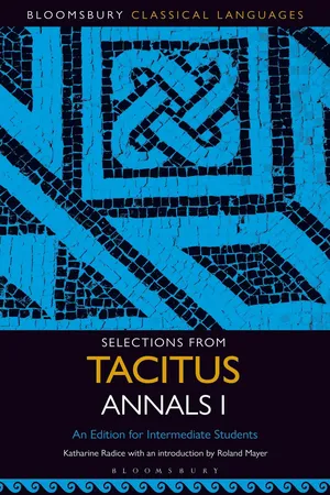 Selections from Tacitus Annals I