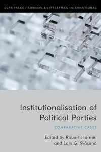 Institutionalisation of Political Parties_cover