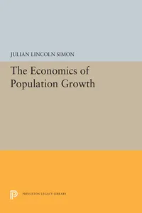 The Economics of Population Growth_cover
