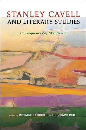 Stanley Cavell and Literary Studies