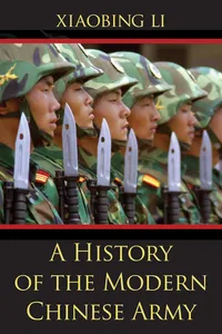 A History of the Modern Chinese Army_cover