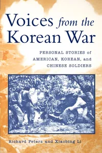 Voices from the Korean War_cover