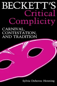 Beckett's Critical Complicity_cover