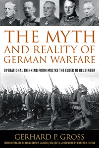 The Myth and Reality of German Warfare_cover