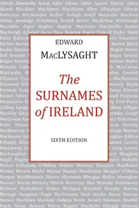 The Surnames of Ireland_cover