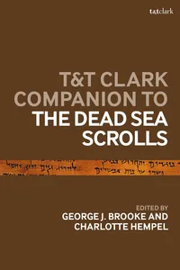 T&T Clark Companion to the Dead Sea Scrolls_cover