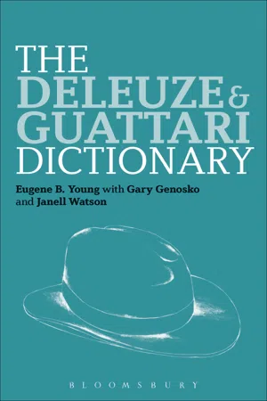 The Deleuze and Guattari Dictionary