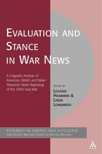 Evaluation and Stance in War News_cover