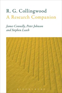 R. G. Collingwood: A Research Companion_cover