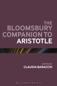 The Bloomsbury Companion to Aristotle_cover