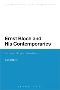 Ernst Bloch and His Contemporaries_cover