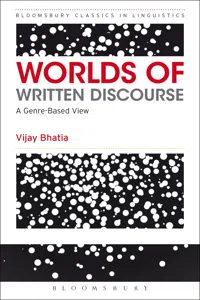 Worlds of Written Discourse_cover