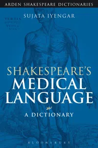 Shakespeare's Medical Language: A Dictionary_cover