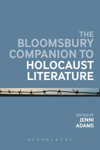 The Bloomsbury Companion to Holocaust Literature_cover