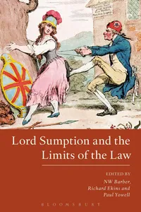 Lord Sumption and the Limits of the Law_cover