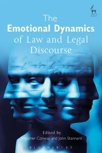 The Emotional Dynamics of Law and Legal Discourse_cover