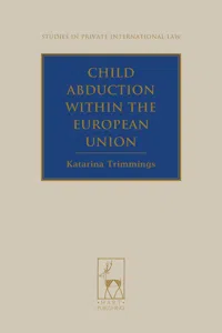 Child Abduction within the European Union_cover
