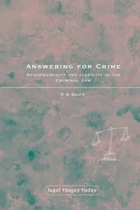 Answering for Crime_cover