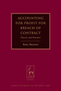 Accounting for Profit for Breach of Contract_cover