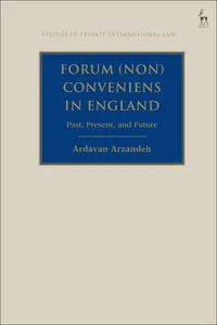 Forum Conveniens in England_cover