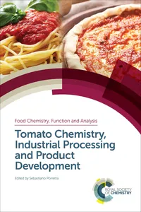 Tomato Chemistry, Industrial Processing and Product Development_cover