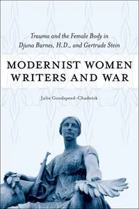 Modernist Women Writers and War_cover