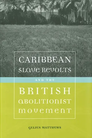 Caribbean Slave Revolts and the British Abolitionist Movement