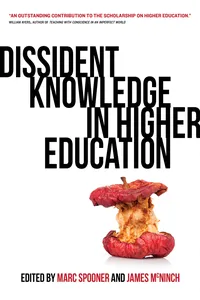 Dissident Knowledge in Higher Education_cover