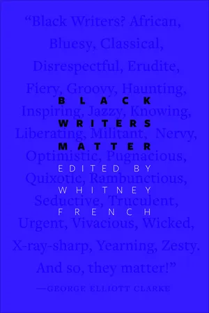 Black Writers Matter