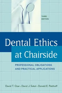 Dental Ethics at Chairside_cover