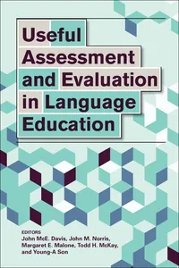 Useful Assessment and Evaluation in Language Education_cover