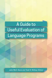 A Guide to Useful Evaluation of Language Programs_cover