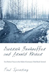 Dietrich Bonhoeffer and Arnold Köster_cover