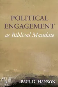 Political Engagement as Biblical Mandate_cover