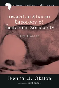 Toward an African Theology of Fraternal Solidarity_cover