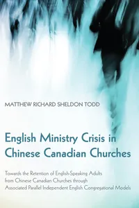 English Ministry Crisis in Chinese Canadian Churches_cover