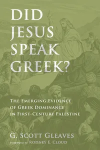 Did Jesus Speak Greek?_cover