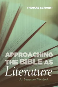 Approaching the Bible as Literature_cover