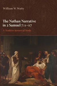 The Nathan Narrative in 2 Samuel 7:1–17_cover