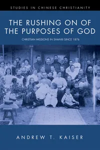 The Rushing on of the Purposes of God_cover